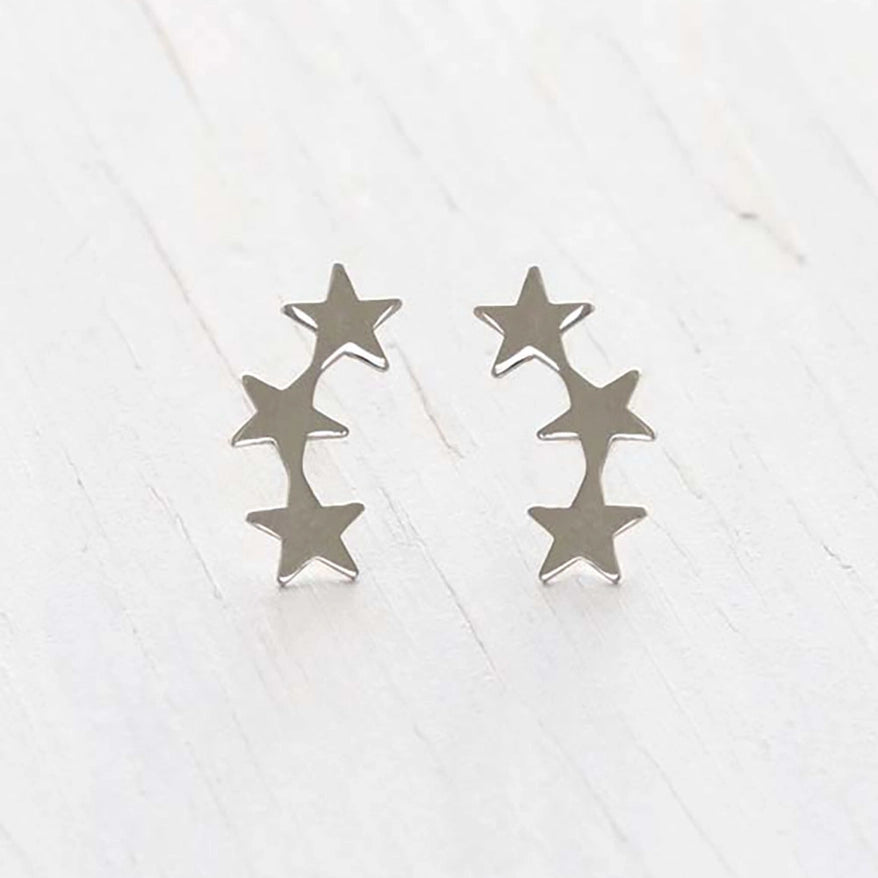 Star Cluster Studs - Silver