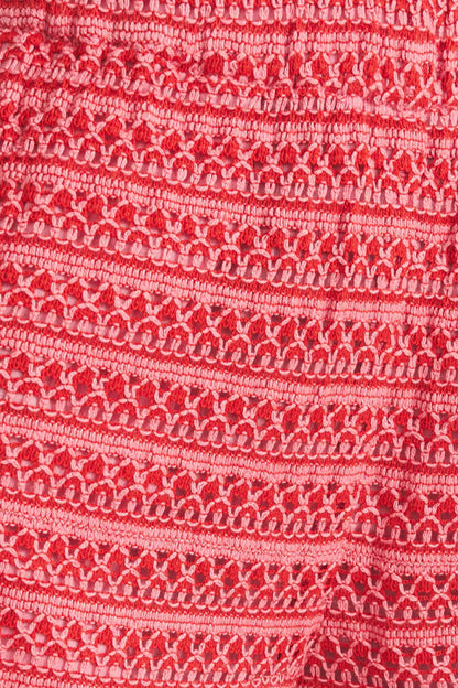 Arezzo Crochet Short - Red Hot