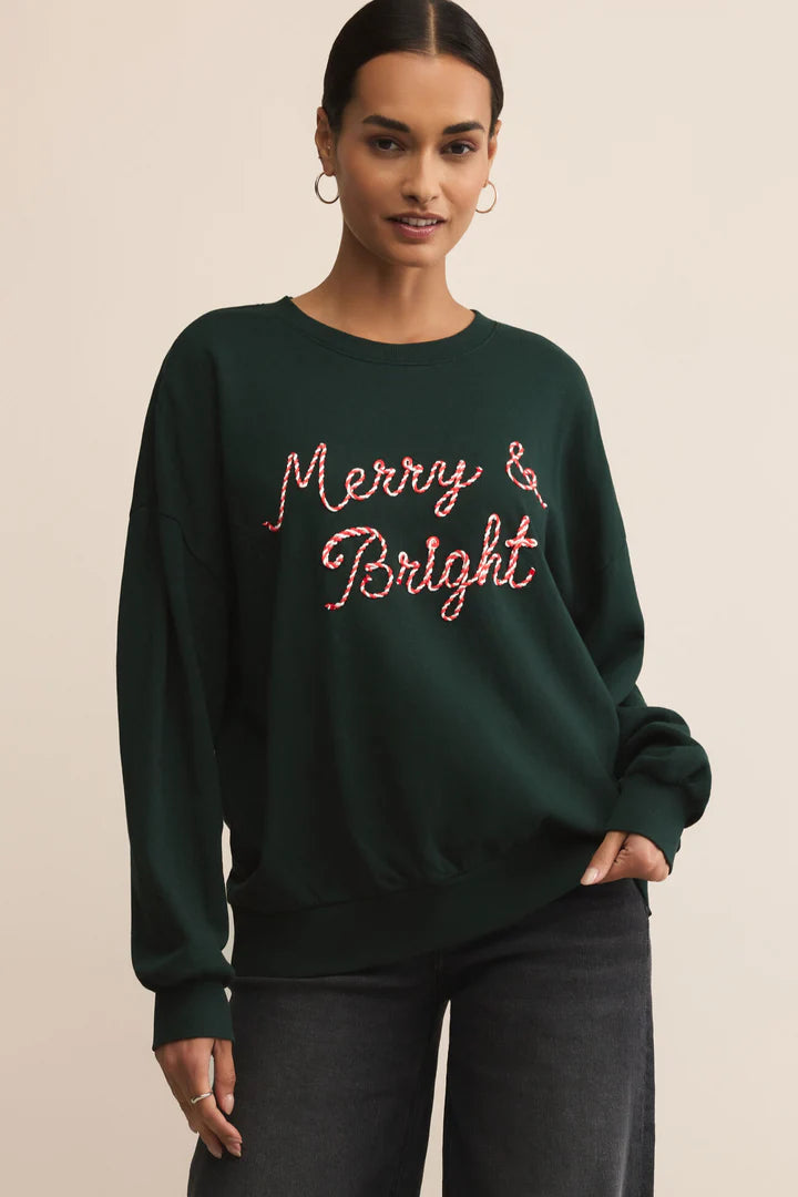Bright Sunday Sweatshirt - Garland Green