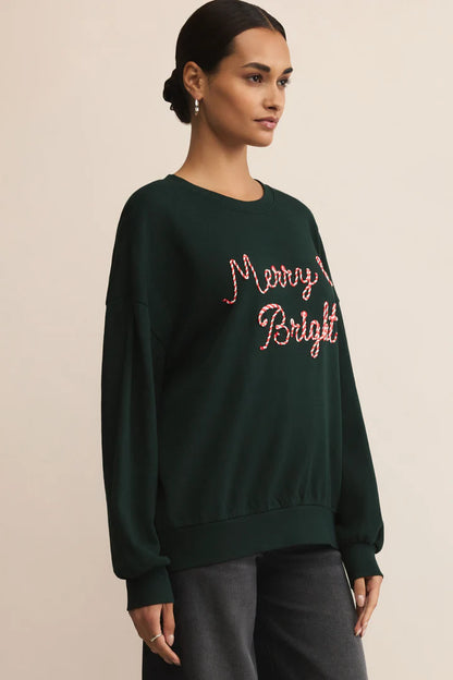 Bright Sunday Sweatshirt - Garland Green
