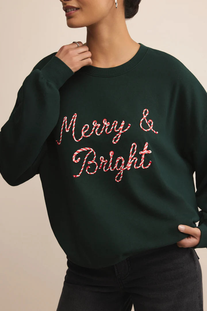 Bright Sunday Sweatshirt - Garland Green