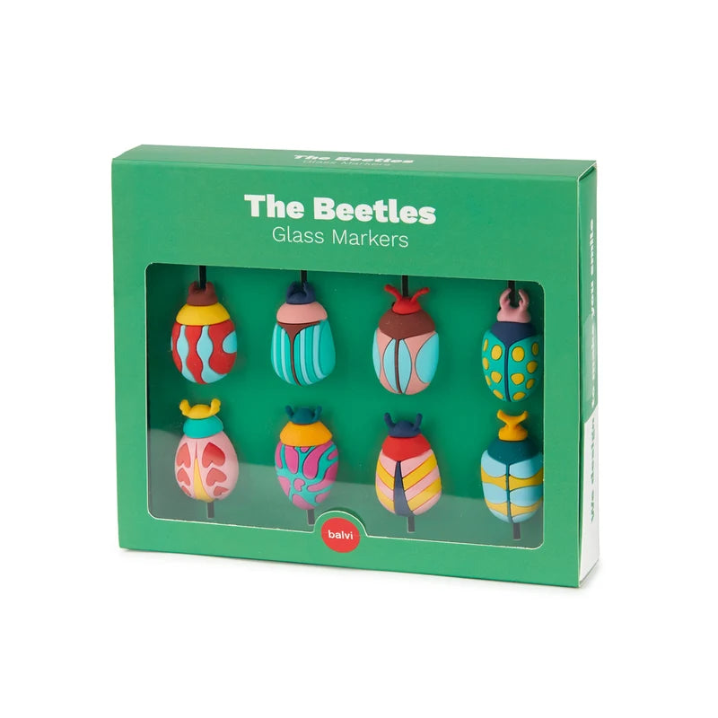 The Beetles Glass Markers
