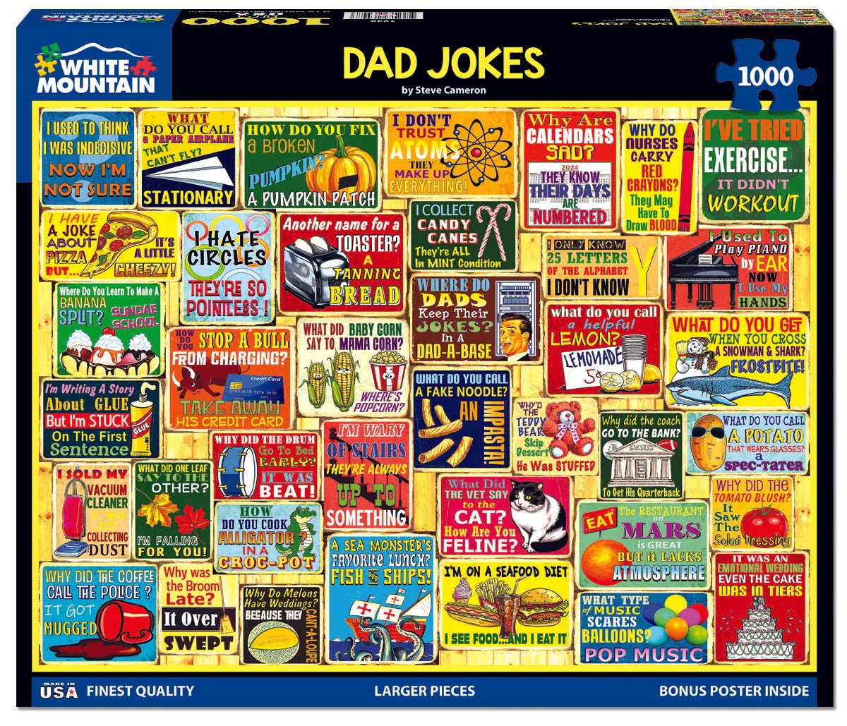 Dad Jokes Puzzle 1000 Piece