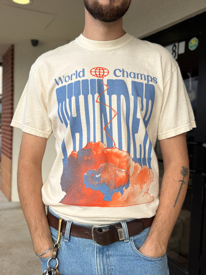 OKC World Champs CC Tee - Ivory