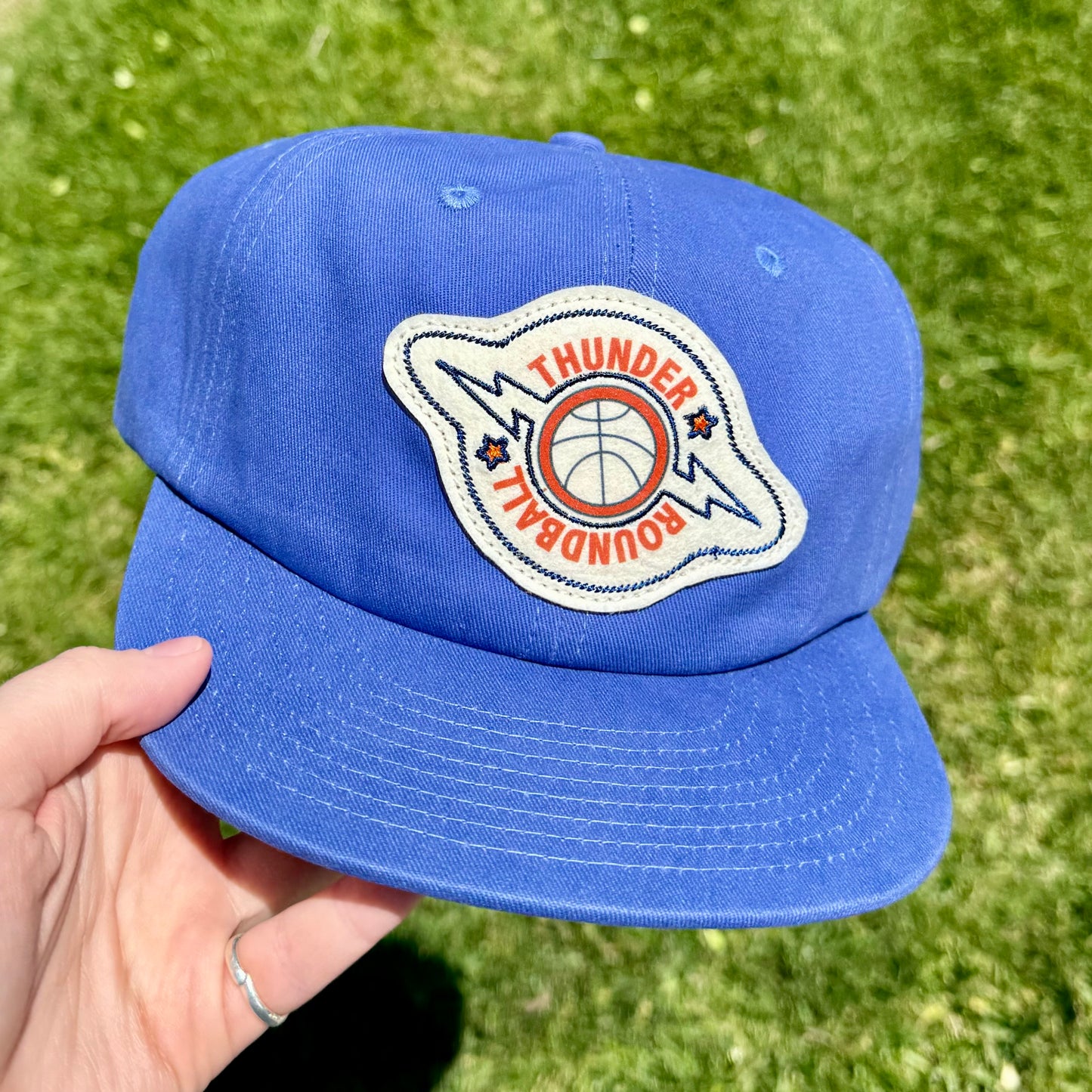 Thunder Roundball Hat - Royal Blue