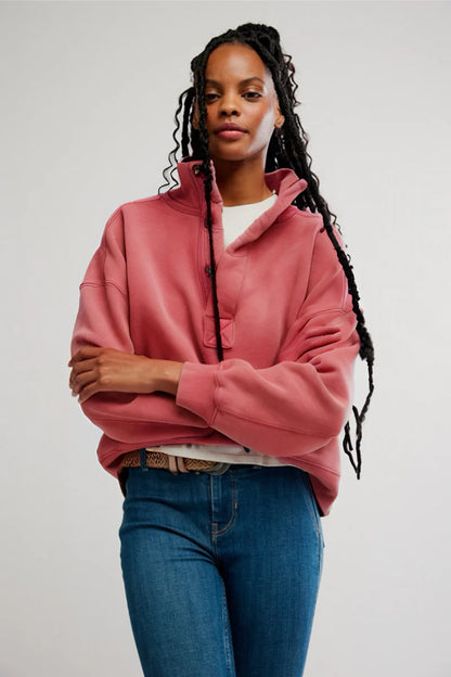 Timeless Pullover - Salsa