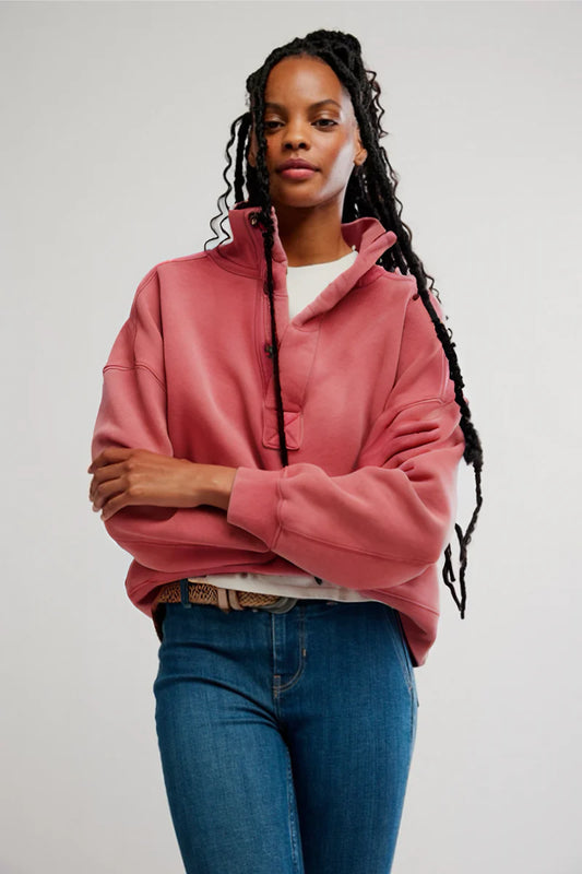 Timeless Pullover - Salsa