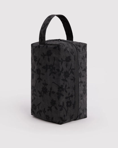 Dopp Kit - Charcoal Ditsy Floral