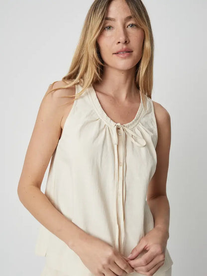 The Elsie Top - Cream