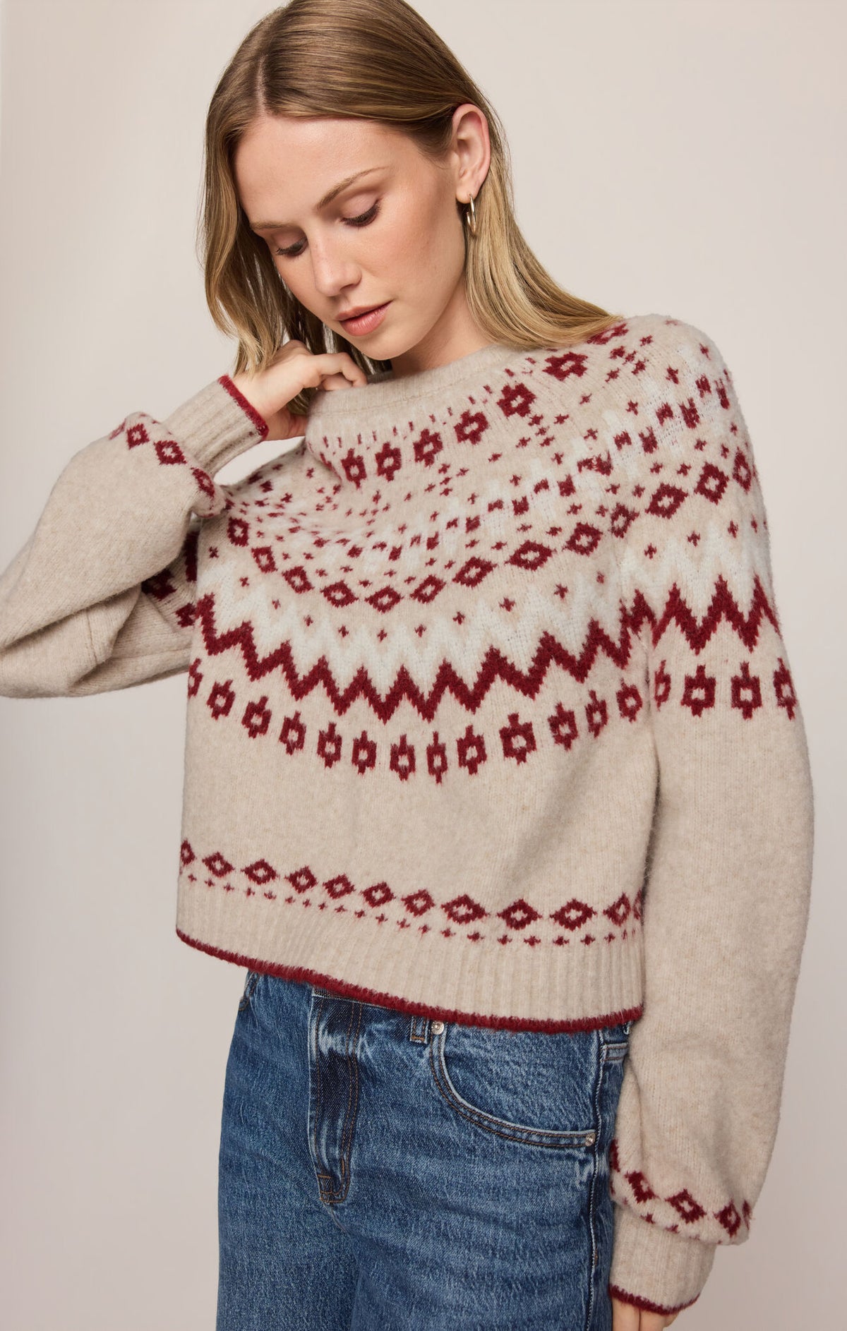 String The Lights Sweater - Oatmeal Heather