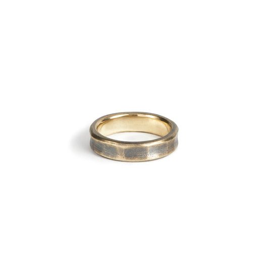 Trench Ring Brass/Work Patina - 9