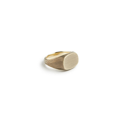 Signet Ring - Brass/Work Patina - 11