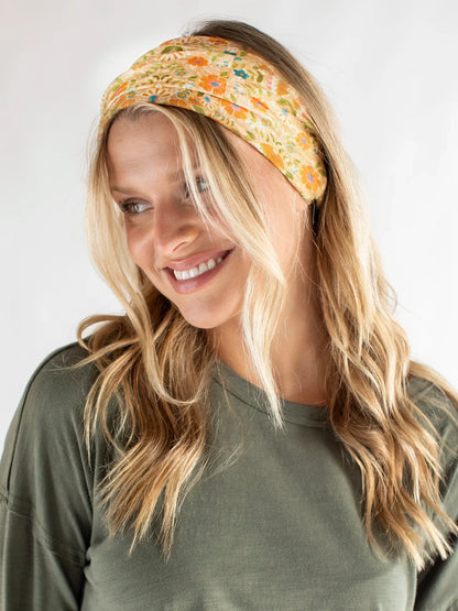 Half Bandeau - Yellow Mandela