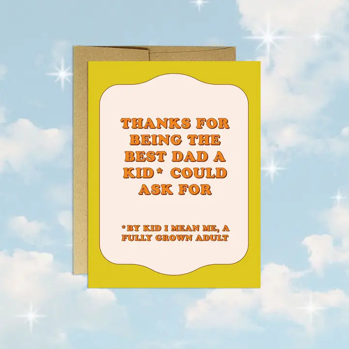 Best Dad Father's Day Card