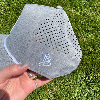 OKC Bolt Logo Patch Hat - Grey Rope Hat