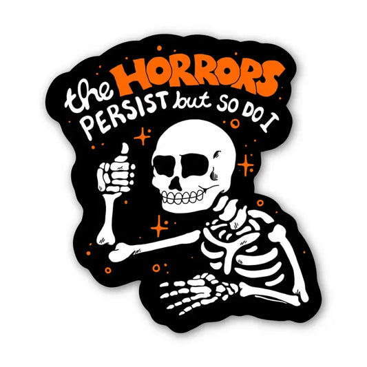 The Horrors Skeleton Sticker
