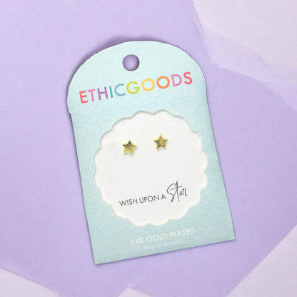 Star Tiny Stud Earrings