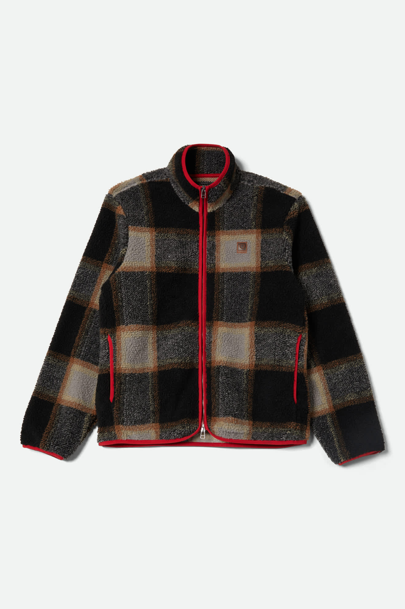 Buffalo Plaid Sherpa - Black/Cream