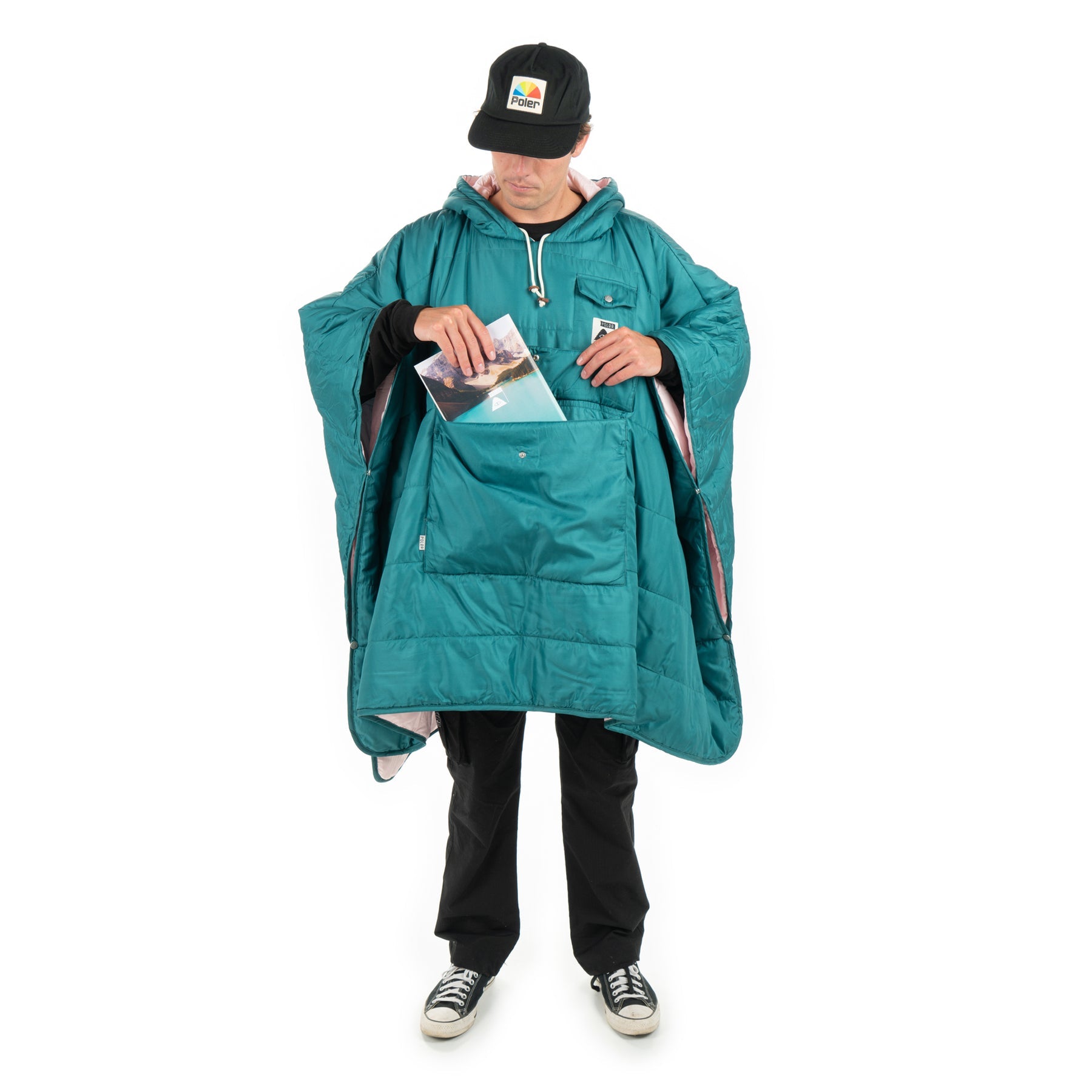 Reversible Poncho - Gumball – Blue Seven