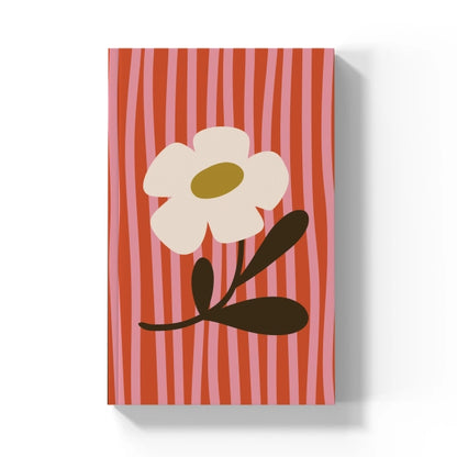 Daisy Stripes Soft Touch Classic Layflat Notebook