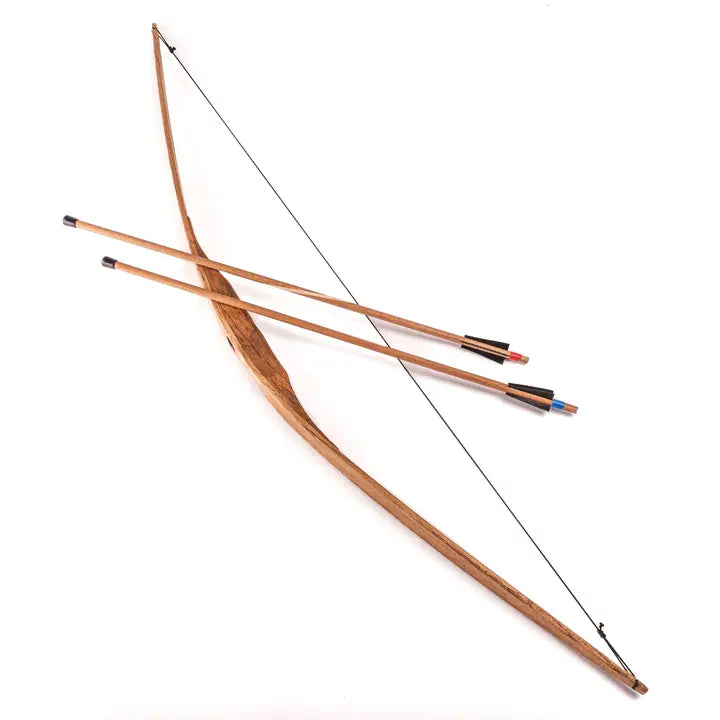 Wooden Bow & Arrows