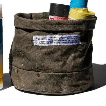 Vintage Material Organizer with Rivet / Medium