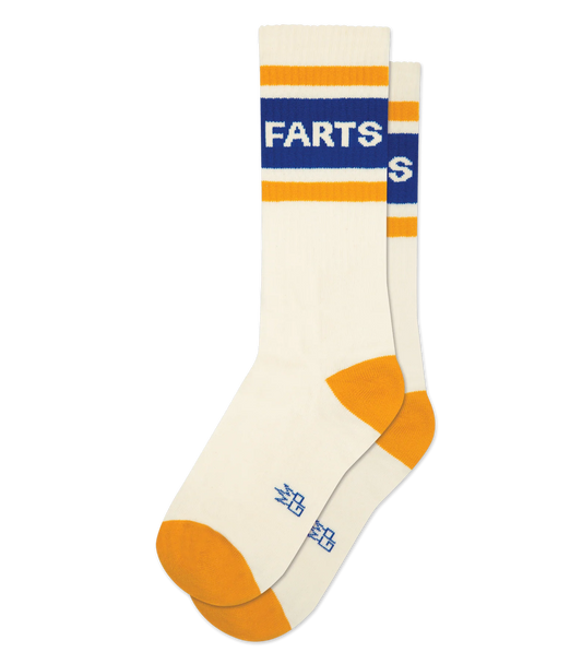 Farts Gym Crew Socks