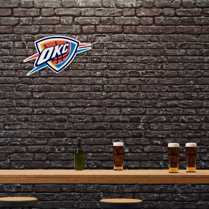 NBA OKC Thunder Shape Cut Pennant