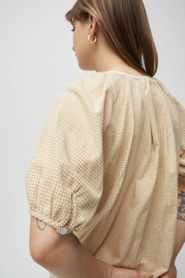 The Delia Top - Yellow