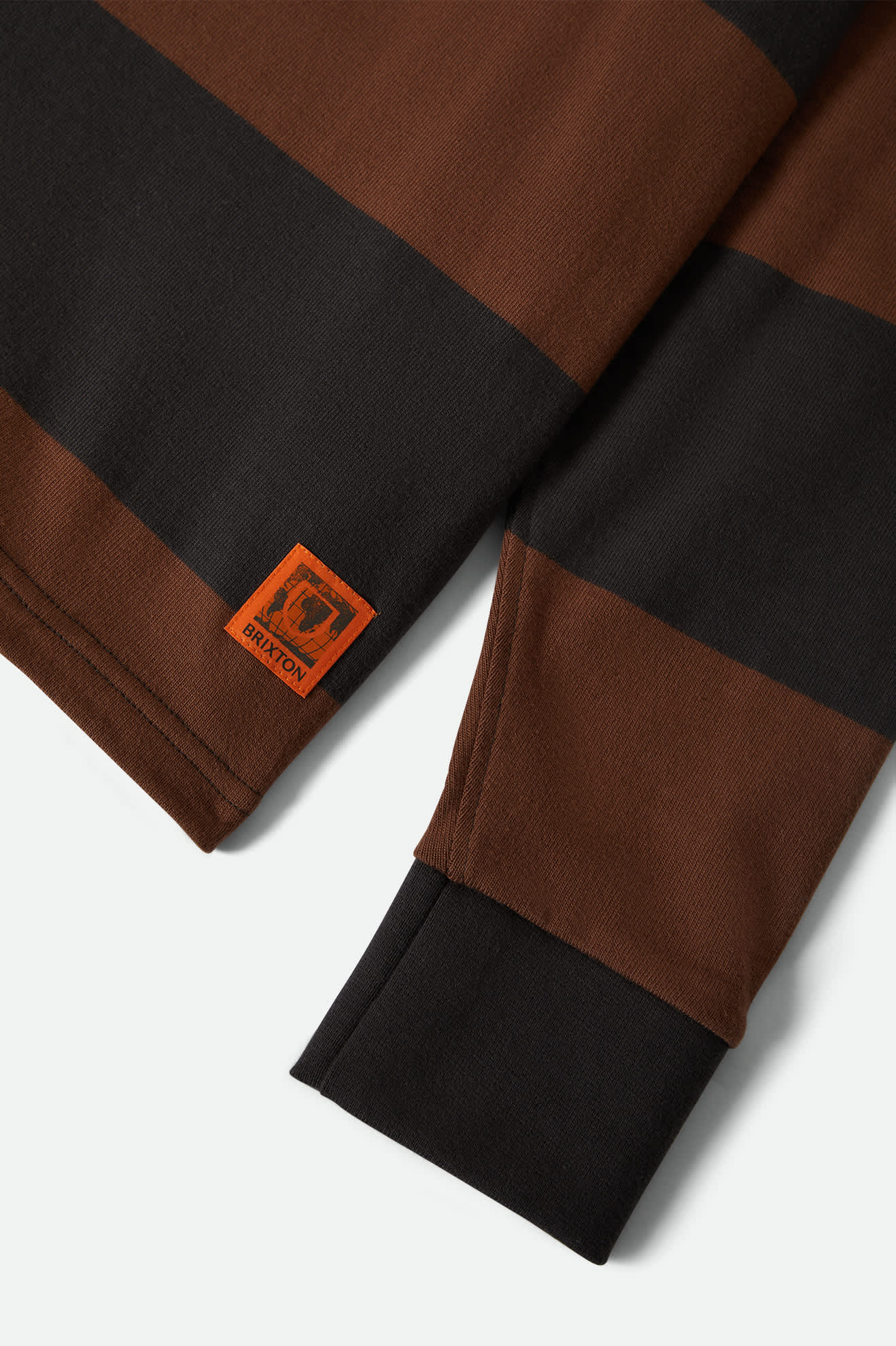 Union HW Rugby Polo - Black/Brown