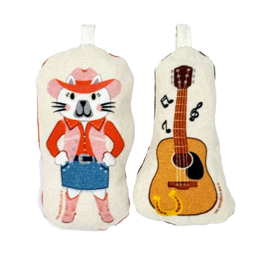 Go Kitty Go Cat Toy Set | Country Music Kitty