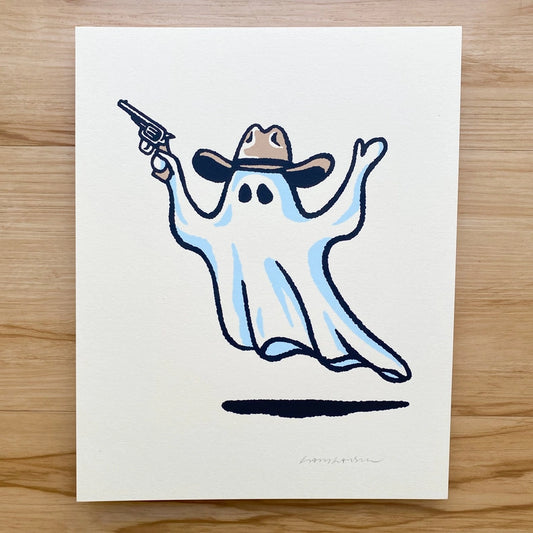 Cowboo - 8x10in Signed Silkscreen Print