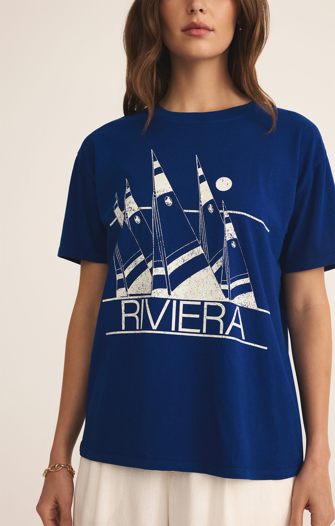 Riviera Boyfriend Tee - Oceanside