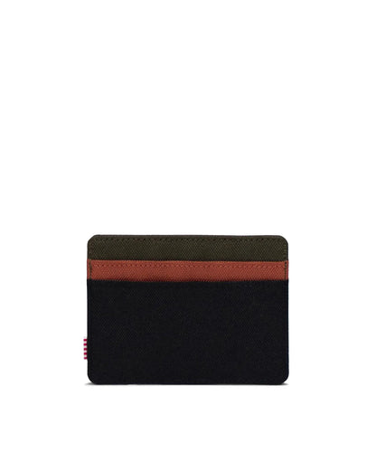 Charlie Cardholder Black/Ivy