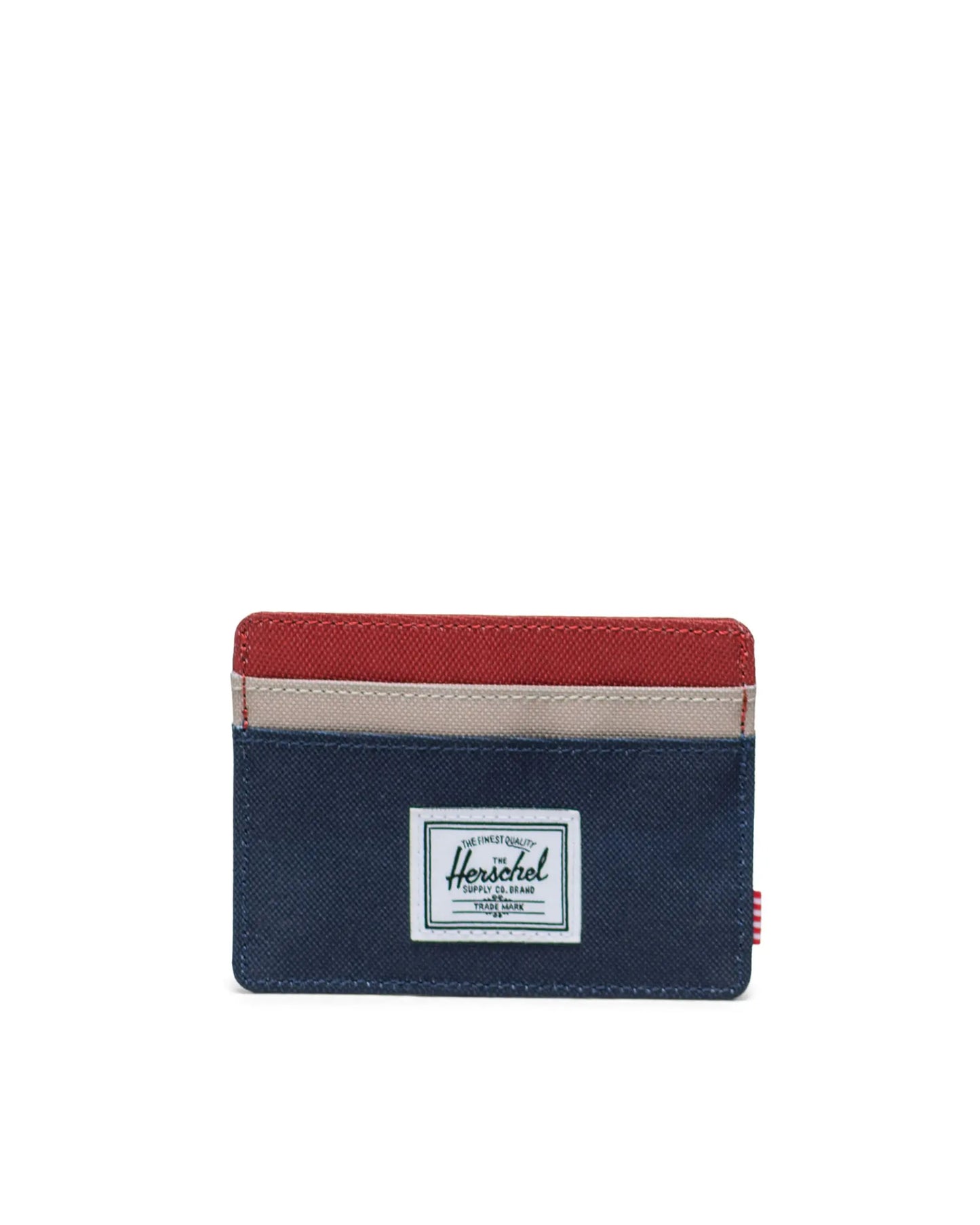 Charlie Cardholder Black Iris/Red Ochre