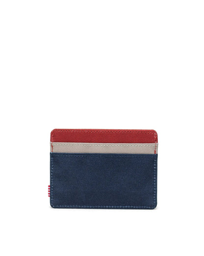 Charlie Cardholder Black Iris/Red Ochre