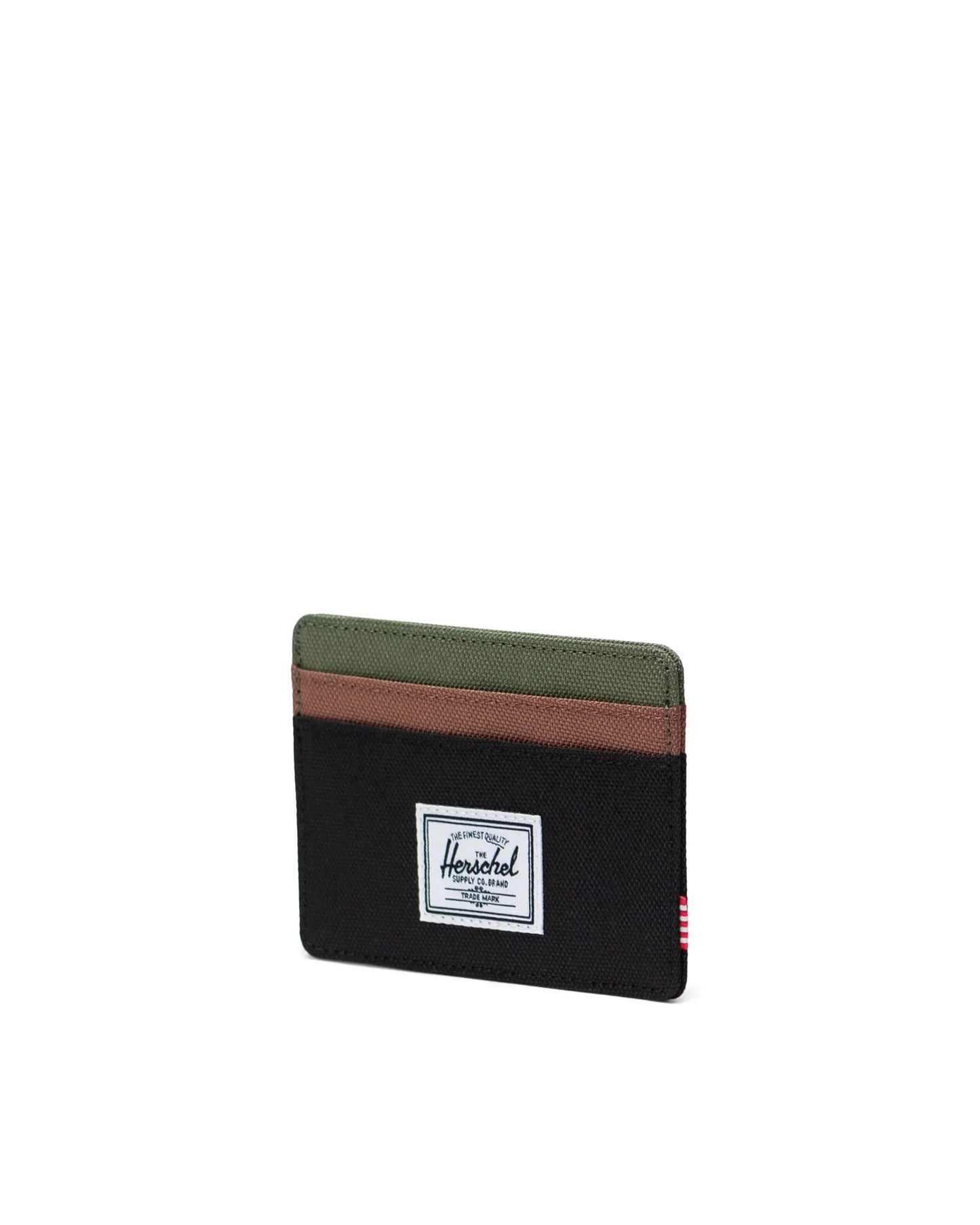 Charlie Cardholder Black/Four Leaf Clover