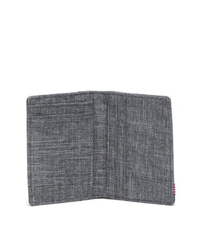 Gordon Wallet - Raven Crosshatch