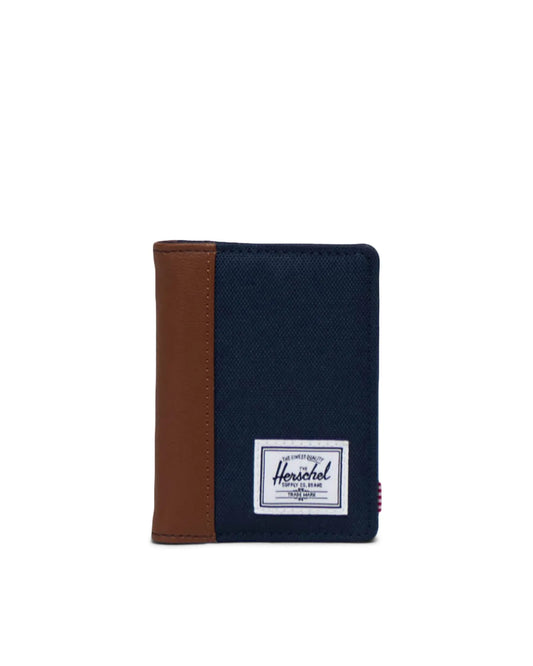 Gordon Wallet - Navy/Tan