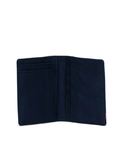 Gordon Wallet - Navy/Tan