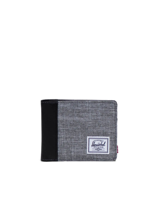 Hank Wallet - Raven Crosshatch