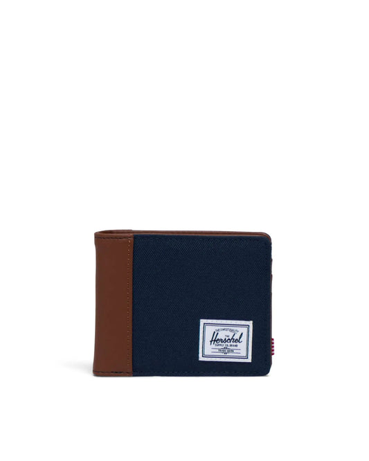 Hank Wallet - Navy/Tan