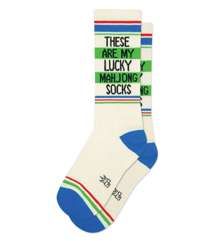 These Are My Lucky Mahjong Socks