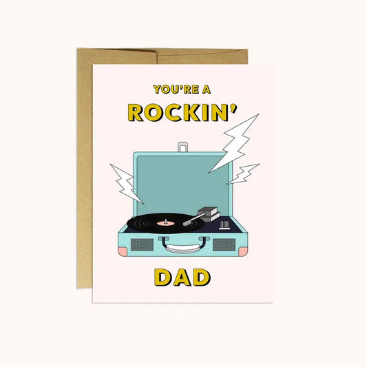 Rockin' Dad Father's Day Card