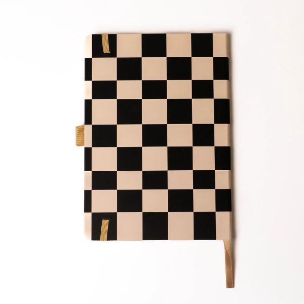 Floral Soft Touch Hardbound Layflat Notebook