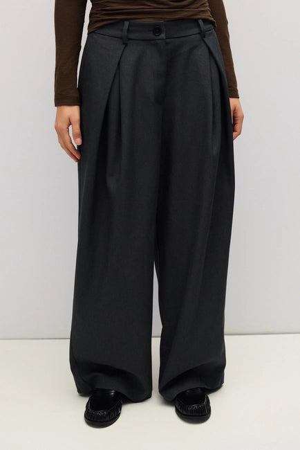 The Hilary Pant - Charcoal