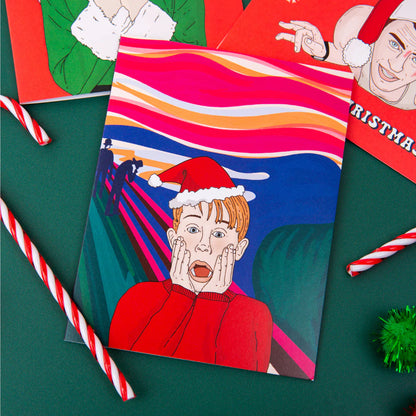 Home Scream Christmas Card