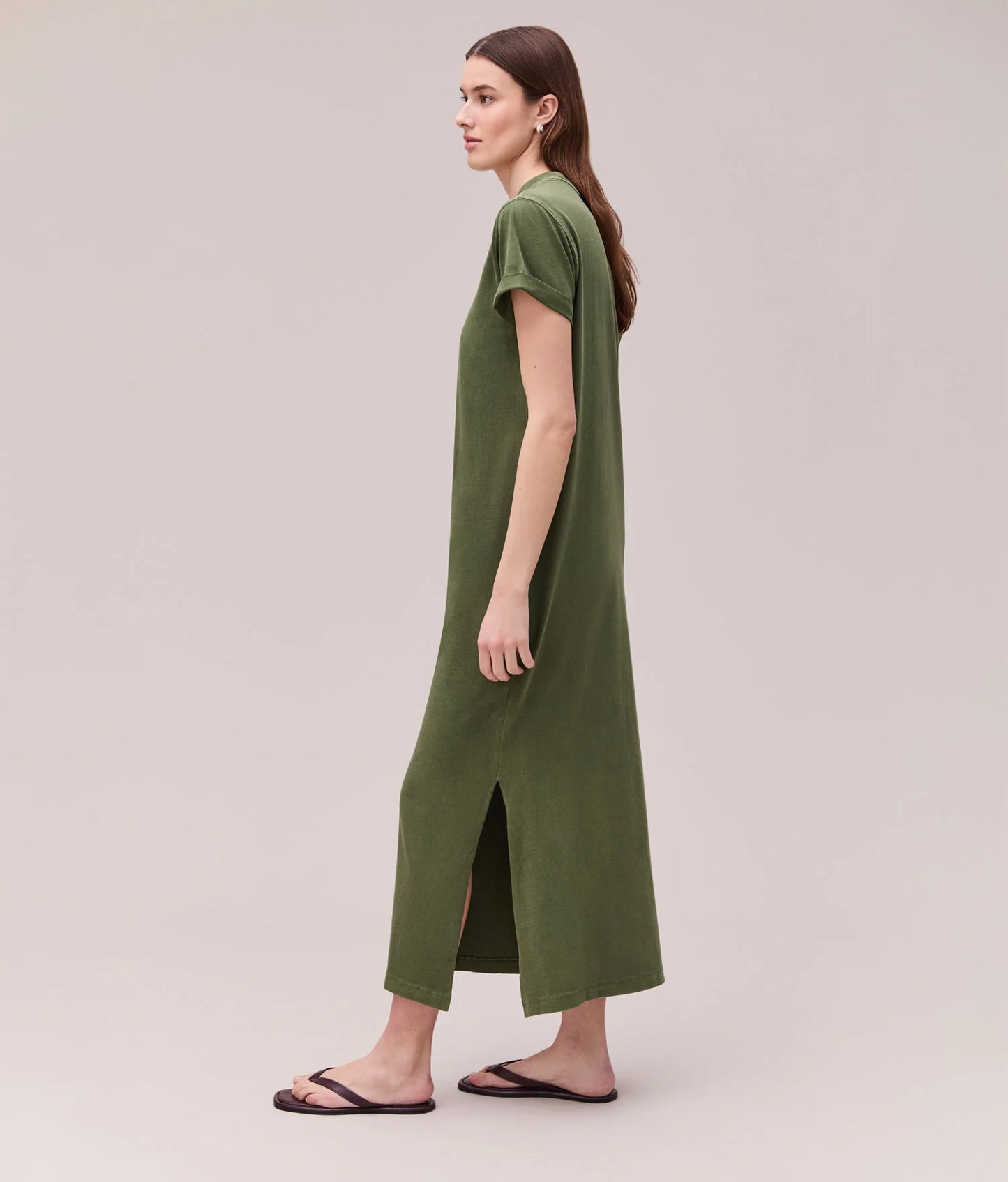 The Relaxed Tee Dress - Cypress