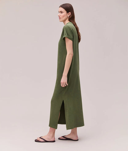 The Relaxed Tee Dress - Cypress