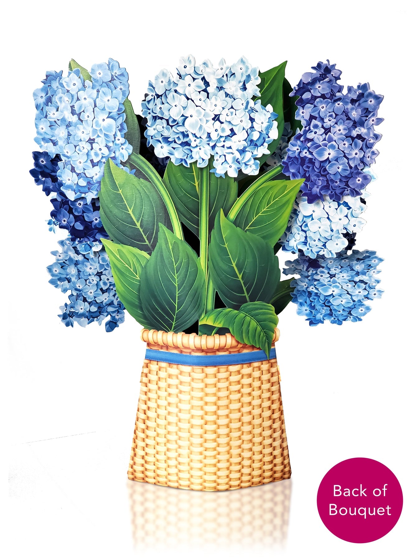 Nantucket Hydrangea 3D Pop Up Bouquet
